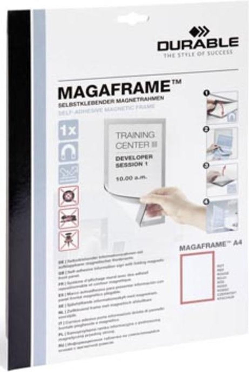   DURABLE DURAFRAME A4 Inforahmen 1 Stck rot